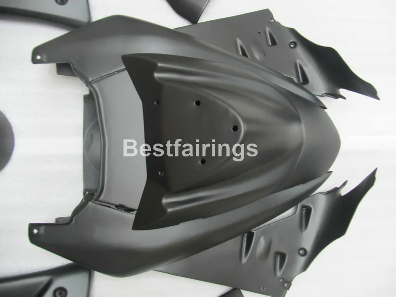 Lägre pris Moto Parts Fairing Kit för Kawasaki Ninja ZX10R 04 05 Matte Black Motorcykel Fairings Set ZX10R 2004 2005 YT51