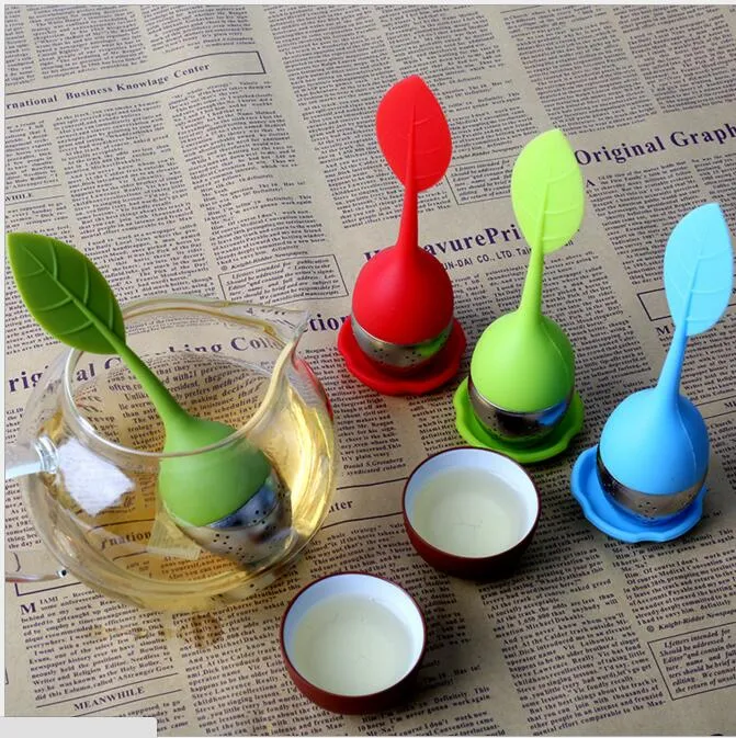 Leaf Style Tea Tool Interesting Life Partner Cute Mr Teapot Tea Infuser Tea Strainer Coffee And