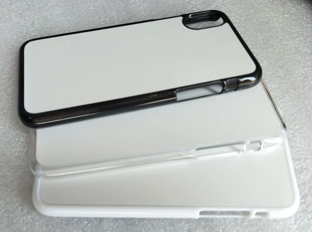 Hartplastik-Sublimationstransferdruck-Telefonhülle für iPhone 11 12 Mini 13 Pro Max 8 Plus XR XS SE + blanker Aluminiumplatteneinsatz 100 Stück/Los