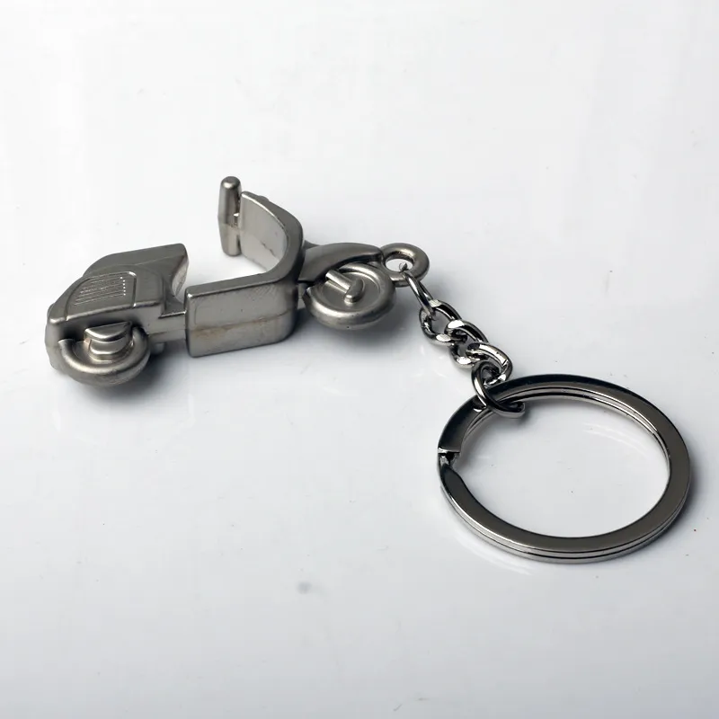 Hot Sale Hot Creative Creative Motorcycle Keychain Metal Car Keychain Festival Små presenthändelse KR037 Nyckelringar Blanda Beställ 20 stycken Mycket