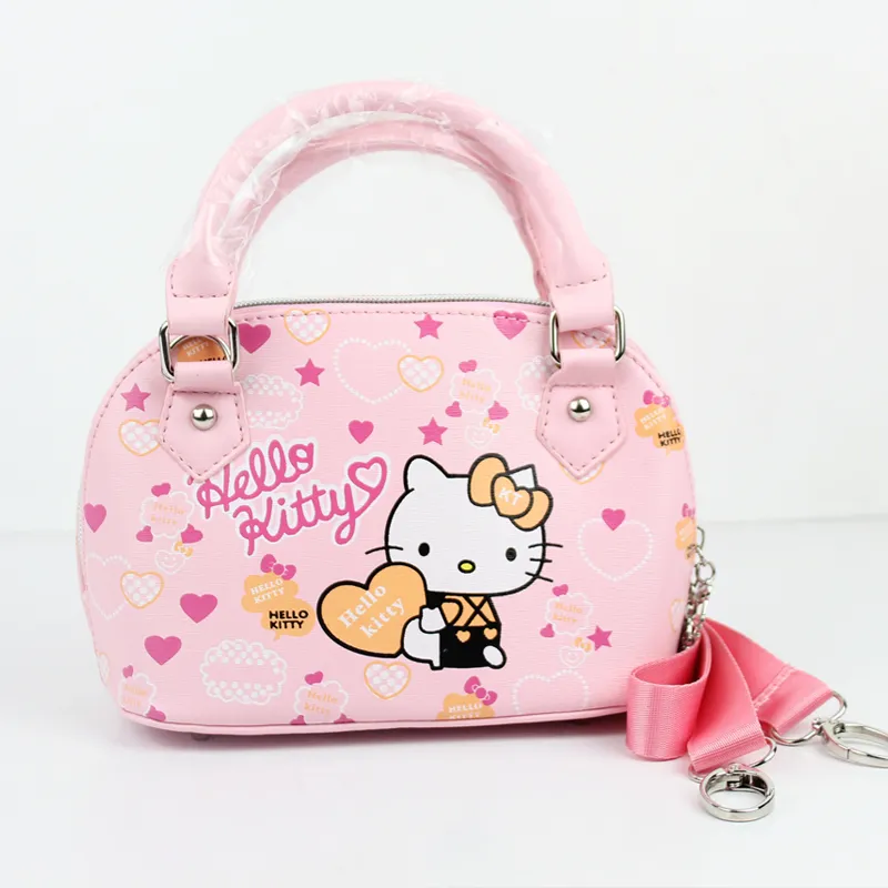 Hello Kitty Sac à main avec bandoulière rose