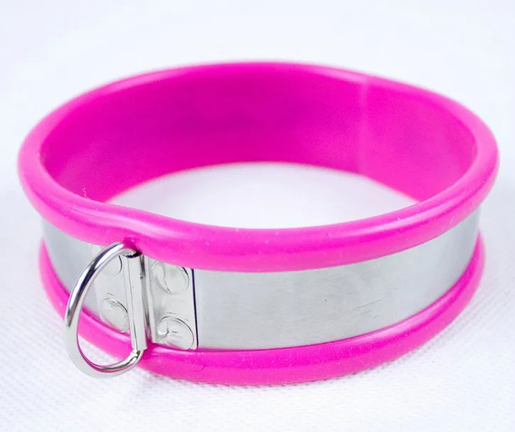 Male female Necklet Neck ring bondage Collar Restraint Posture Collars BDSM sex games toy product9764022