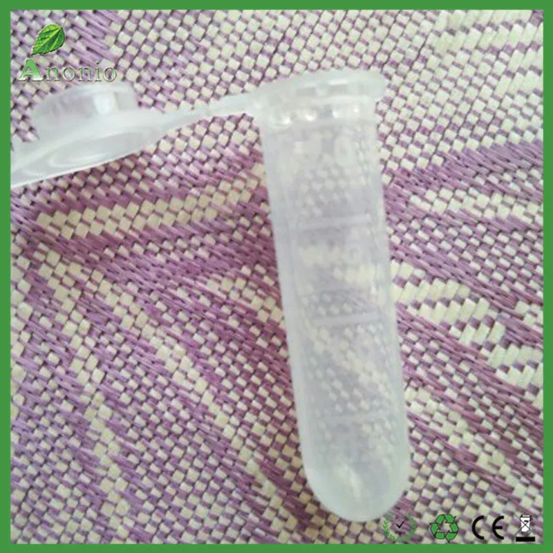 Graduation 2ml 1 5ml 0 5ml Volume Micro Centrifuge tube for laboratory consumables Plastic Bottles with cap321L