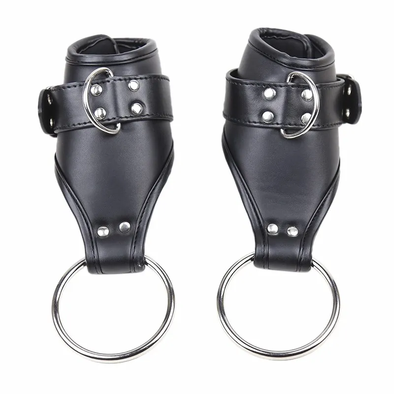 Haute qualité porte balançoire menottes fenêtre suspendue menottes Fetish Fantasy BDSM Bondage contraintes harnais dragonne Sex Toys5834040