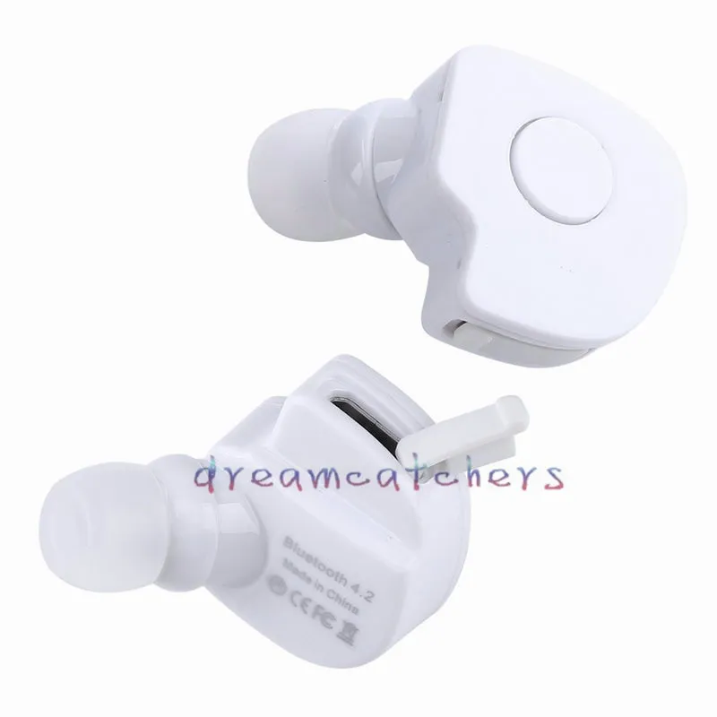 Mini Stealth S560 Stereo-Kopfhörer-Headset, Bluetooth 4.1, In-Ear-Mikrofon, Freisprech-Ohrhörer-Kopfhörer für iPhone 7, Samsung, Universal-Smartphone