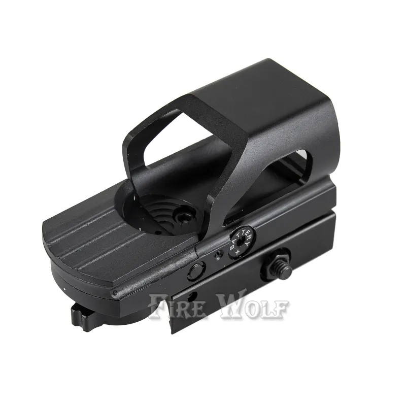 Fire Wolf QD Quick Green Red Dot Sight التكتيكي المجسم المعدني 4