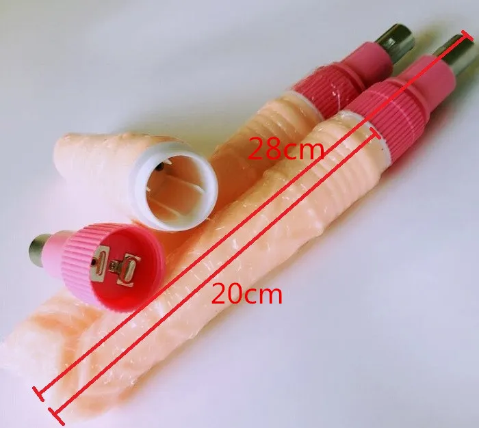 Selling Sex Machine Gun Accessories C01 Silicone Big Dildo Vibrator 20cm Long Sex Toys for Women1817099