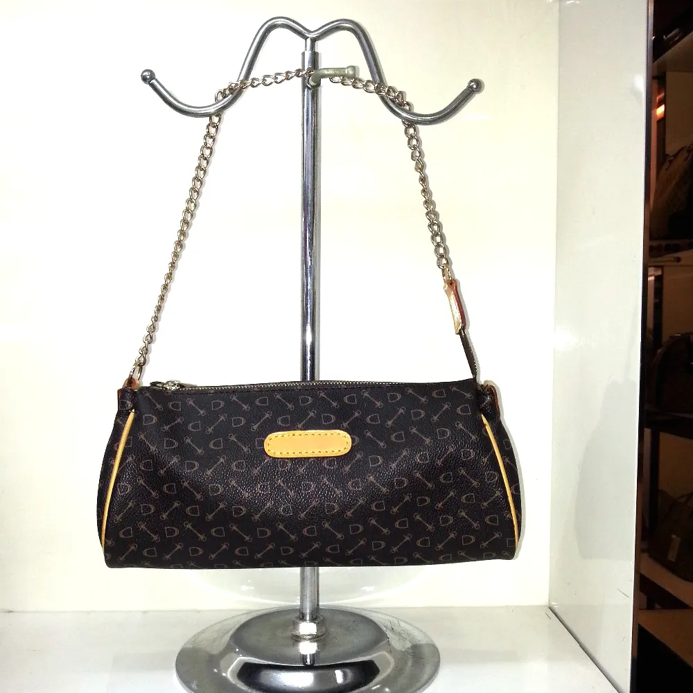 Evening Bags shoulder handbags top Quality Genuine Leather Handbag women EVA clutch Pochette Women Shoulder Bag purses 95567 brands purse