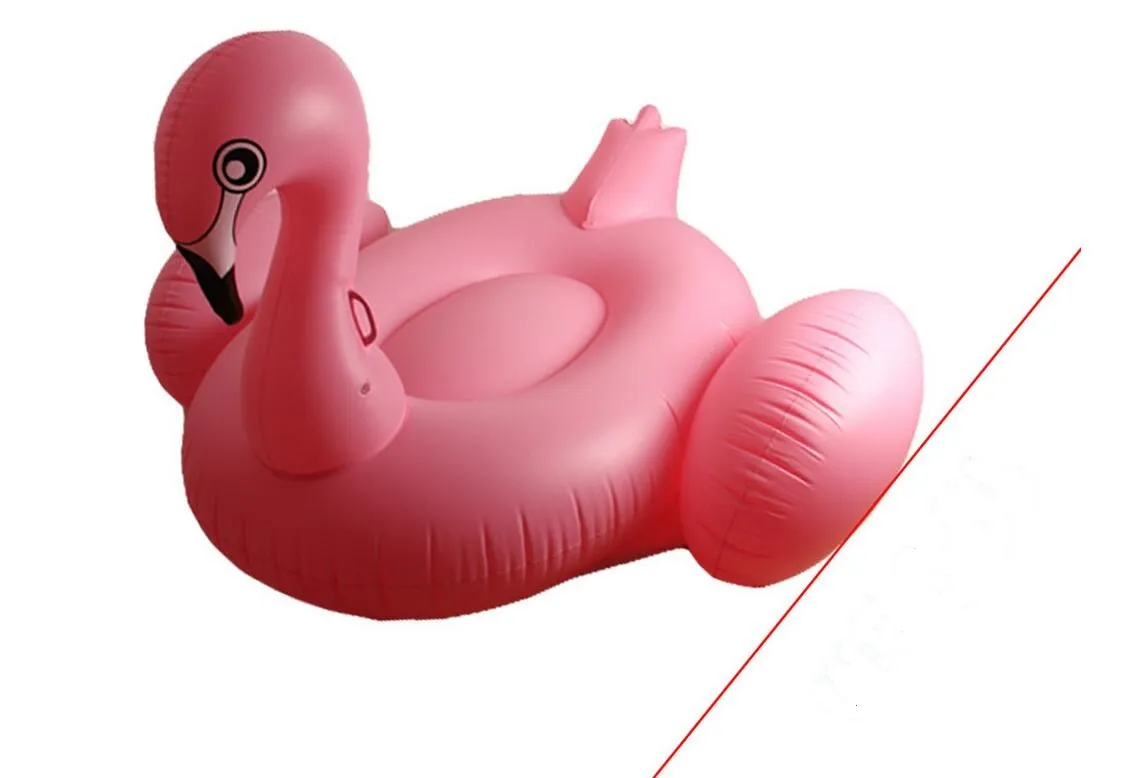 195*200*120cm Giant pool Swan Inflatable Flamingo Float New Swan Inflatable Floats Swimming Ring Raft swimming pool tubes mat