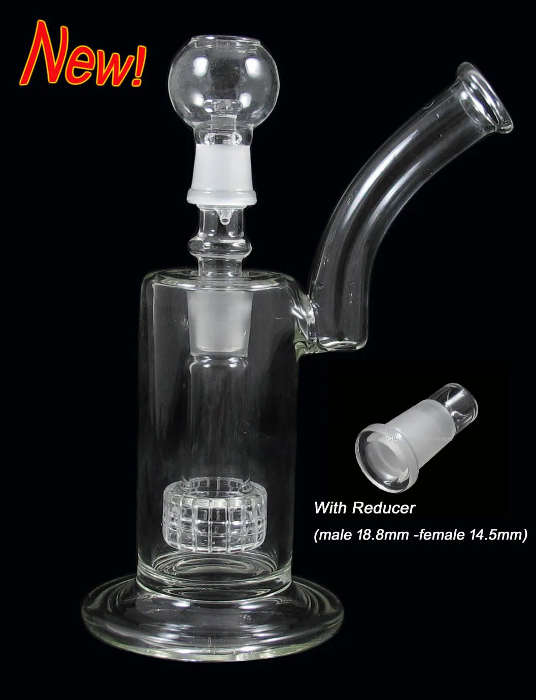 China Custom handmade 5 inch tobacco glass water pipe smoking mini bongs  Manufacturer and Supplier