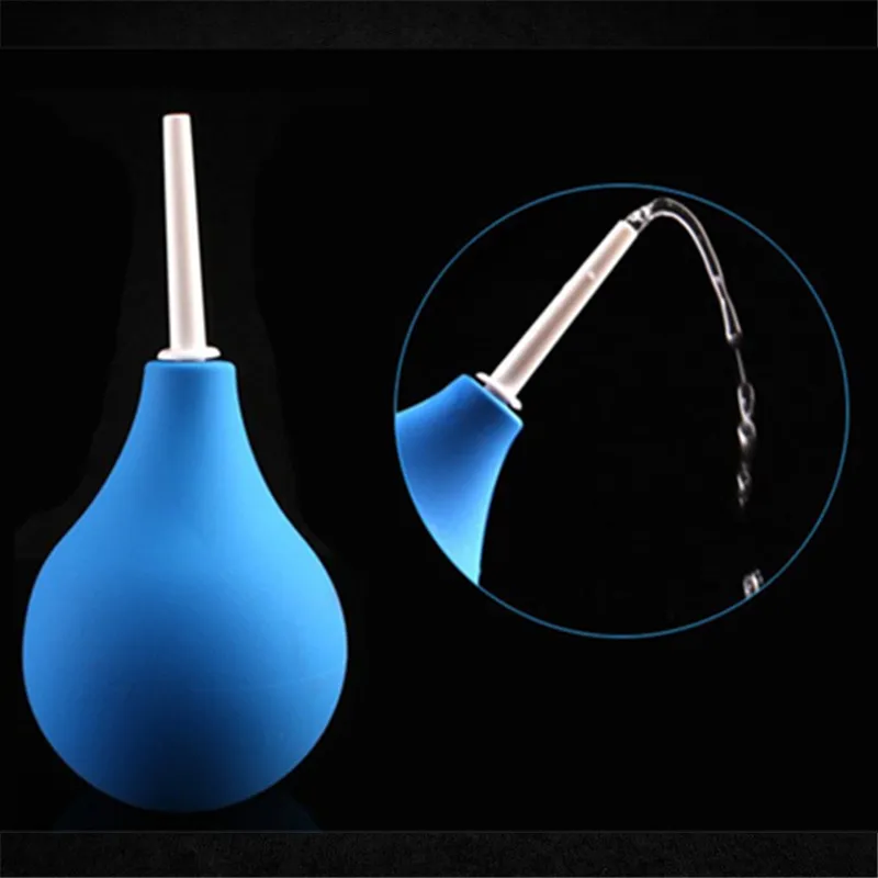 Wholesale,Ball Type Enema Syringe Enemator Anal Cleaner Massage Toys Adult Health Care Feminine Pussy Cleaner Hygiene Products