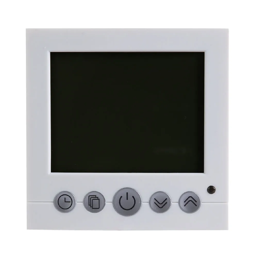 Freeshipping vloerverwarming thermostaat kamer wekelijks programma verwarming warmtemperatuurregelaar Auto controle grote LCD-scherm met achtergrondverlichting