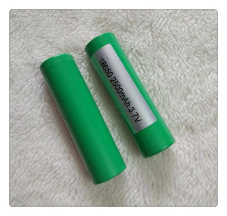 DHL 18650 Lithium Batteries 25R For Samsung 18650 2500mAh 20A A Grade High Power Li Ion