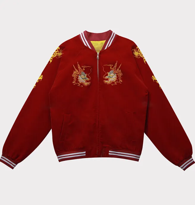 Autumn 2016 Wholesale Punk Embroidered Dragon Bomber Best Jackets For Men For Women Loose Fit Baseball Uniform From Piterr 25.38 DHgate.Com