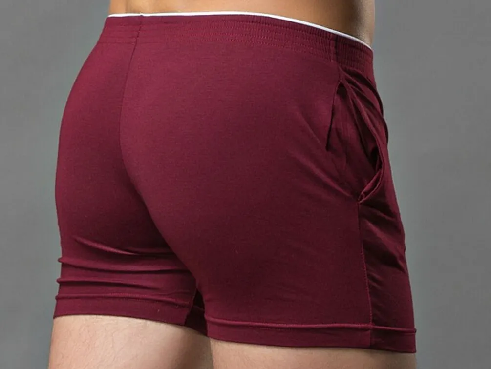 Taddlee marque Sexy sous-vêtements pour homme Boxer Shorts hommes troncs homme sous-vêtements en coton de haute qualité maison vêtements de nuit caleçons New230U