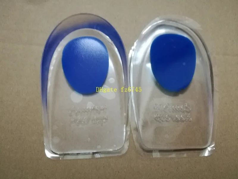 Silicone Gel insoles Massaging Heel Cushion Foot Care pads for shoes pain relief Heel Cup