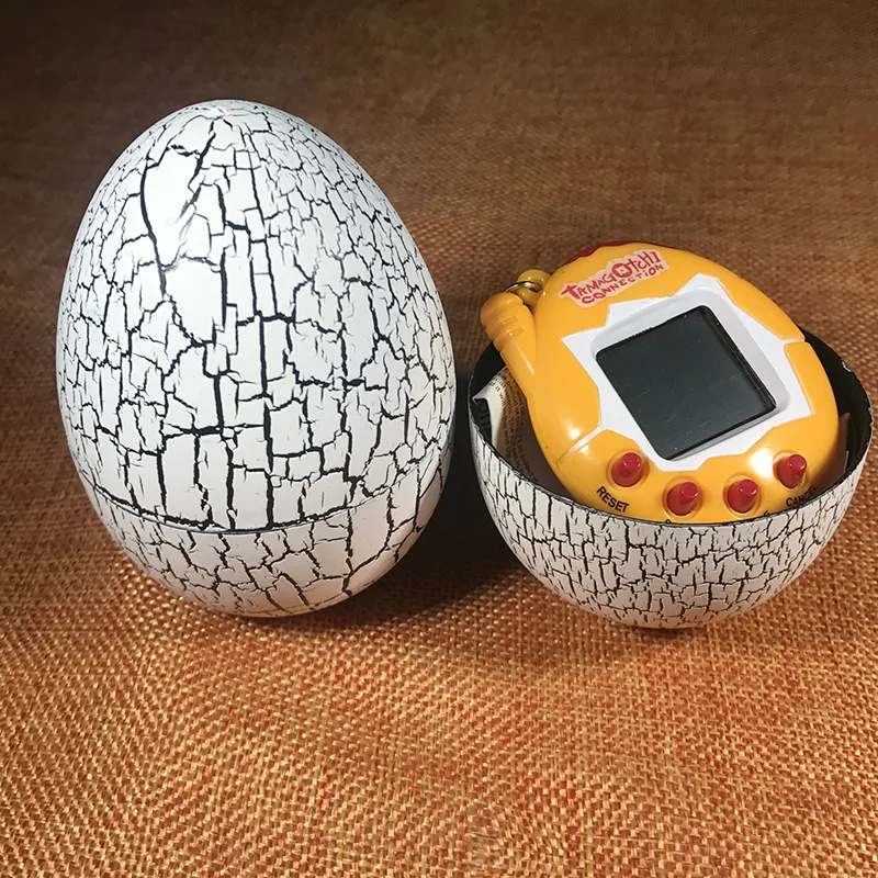 Tamagotchi Toy Tumbler Cracked Dinosaur Egg Electronic Pets Toys 90S Nostalgic 49 Pets in 1 Virtual Cyber Pet Game Player Multi-couleurs