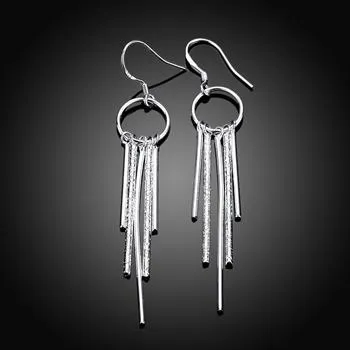 Hurtownie - Najniższa cena Boże Narodzenie prezent 925 Sterling Silver Fashion Earrings E026