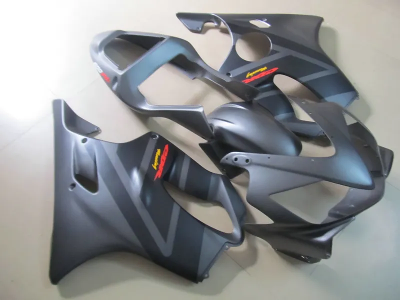 Injection molded top selling fairing kit for Honda CBR600 F4I 01 02 03 matte black fairings set CBR600F4I 2001-2003 OT26