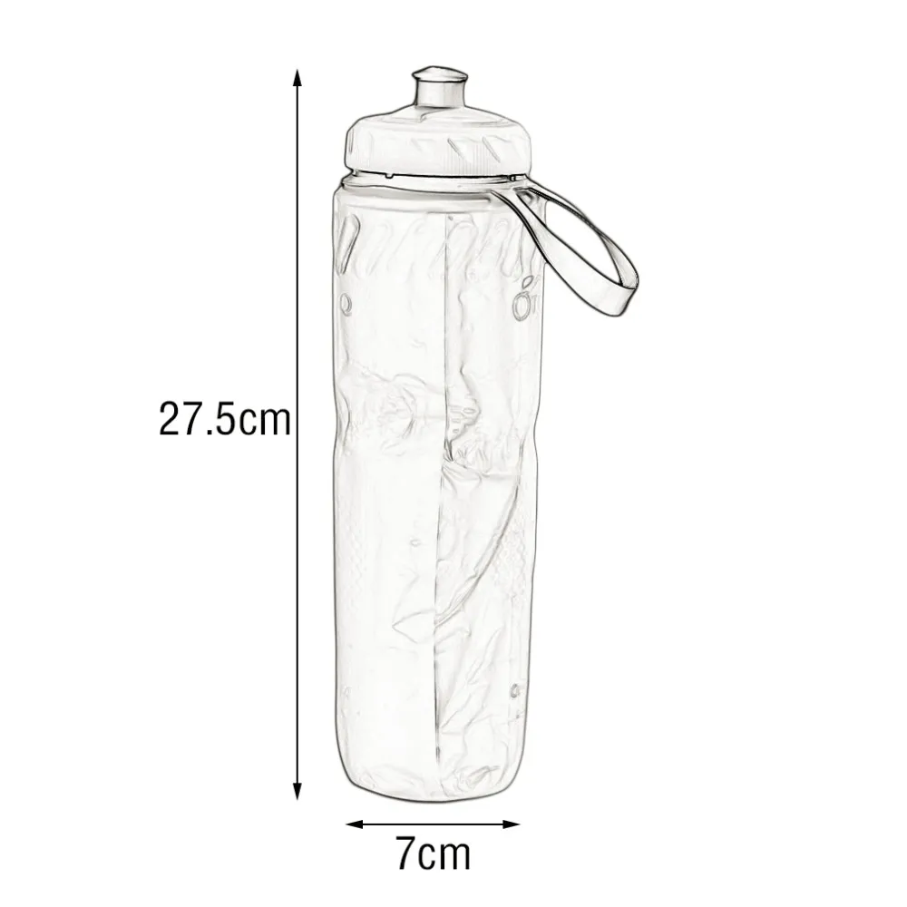 710ml Portable Outdoor Insulated Water Bottle Bicycle Bike Cycling