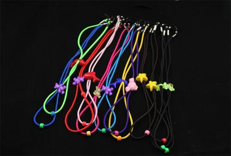 Kinderen Cartoon Eyewear Elastisch touw String Nek vastgehouden Riem Muticolor Ketting Houd 40 cm kinderglazen accessoires Shippin4432036