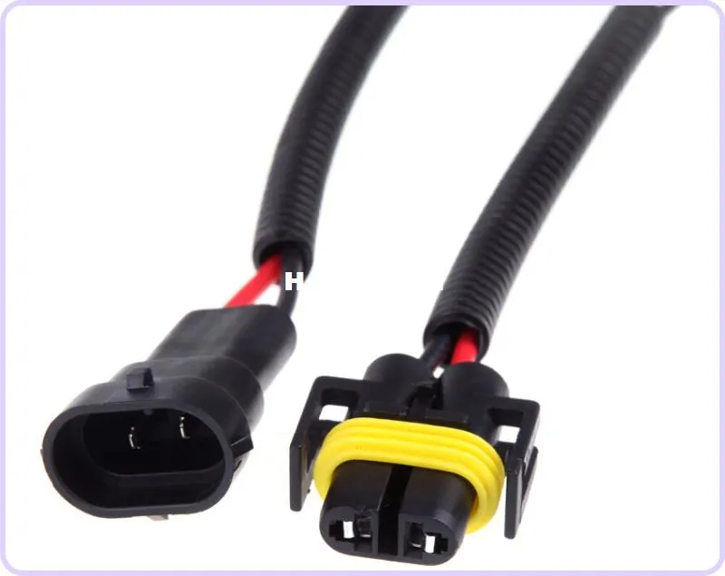 H8 H9 H11 Wiring Harness Socket Car Wire Connector Cable Plug Adapter