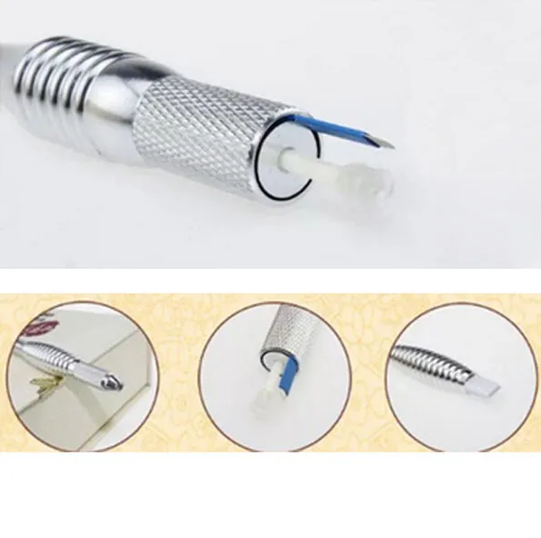 حار جديد اينر microblading القلم عدة أسلاك مثالية microblading الكلاسيكية دليل الحاجب الشحن مجانا