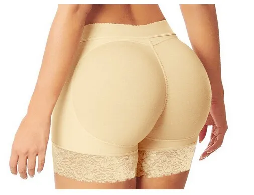 Mulheres abundantes nádegas sexy calcinha calcinha knickers backside bum bum acolchoado butt levantadores realçador quadril up boxers underwear s-xl