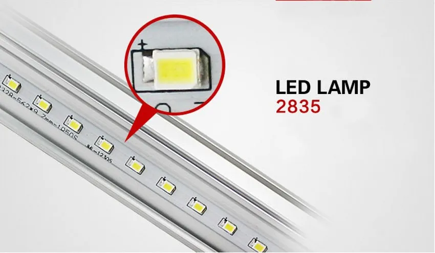 20W/96LED 120cm 4 pies T8 tubo de luz LED 1,2 m alto brillo 2835 SMD AC85-265V bombilla led blanco/blanco frío/blanco cálido