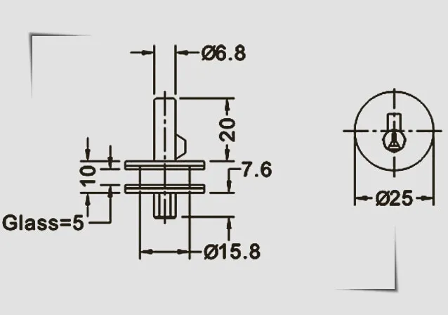 On glass sliding door lock counter move a two-door refrigerator door phone jewelry display ark cabinet lock