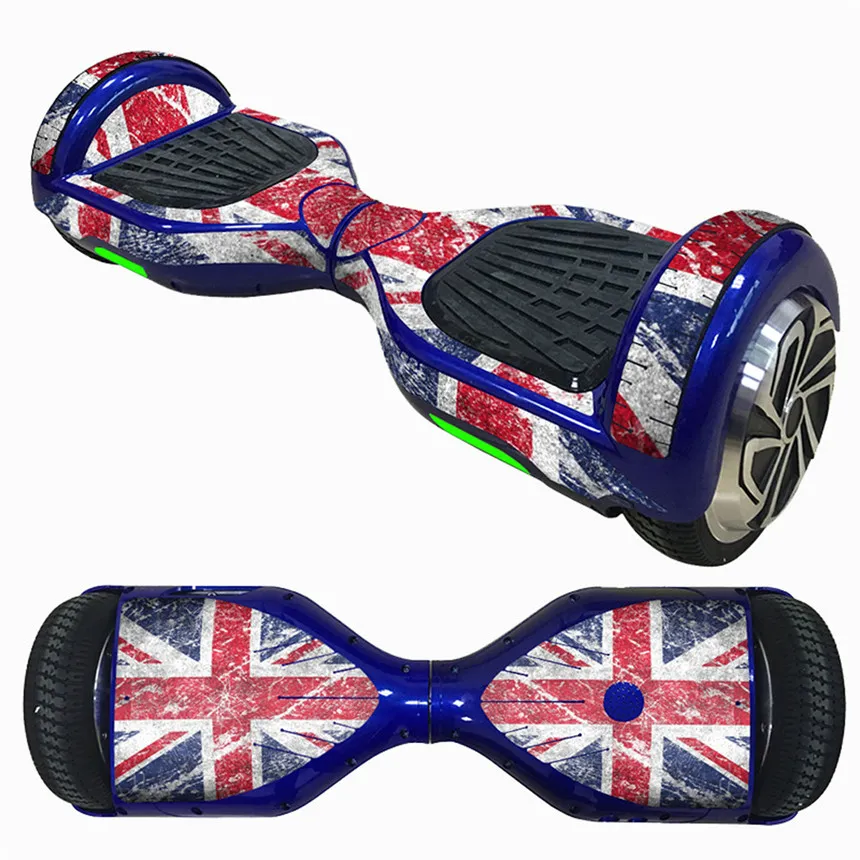 Venta al por mayor- 6.5 pulgadas Auto-Equilibrio Scooter Skin Hover Patín eléctrico Etiqueta de dos ruedas Cubierta protectora inteligente Fundas adhesivas