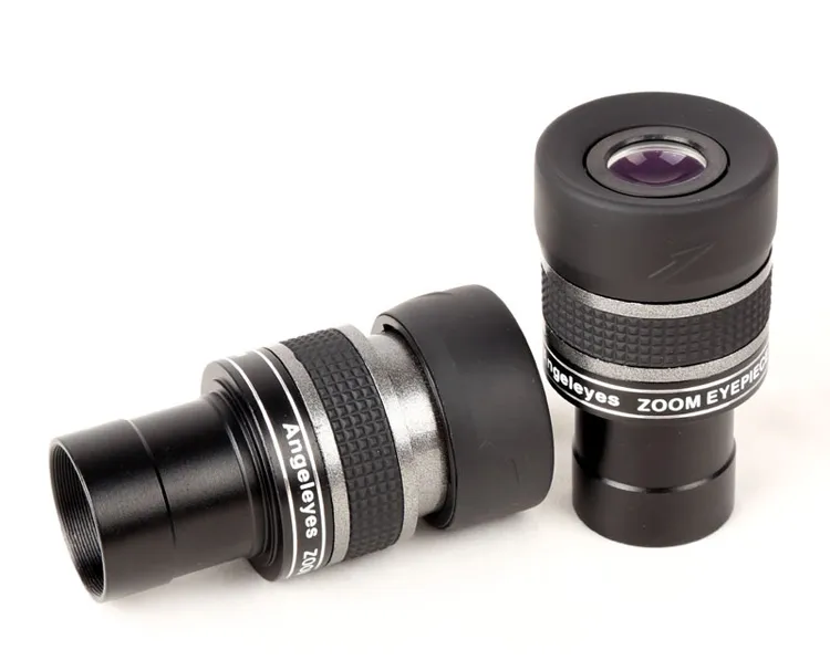 Freeshipping 7.5mm-22.5mm Zoom Teleskop Eyepiece HD Planeter Helt multi-belagd gummiögonskydd