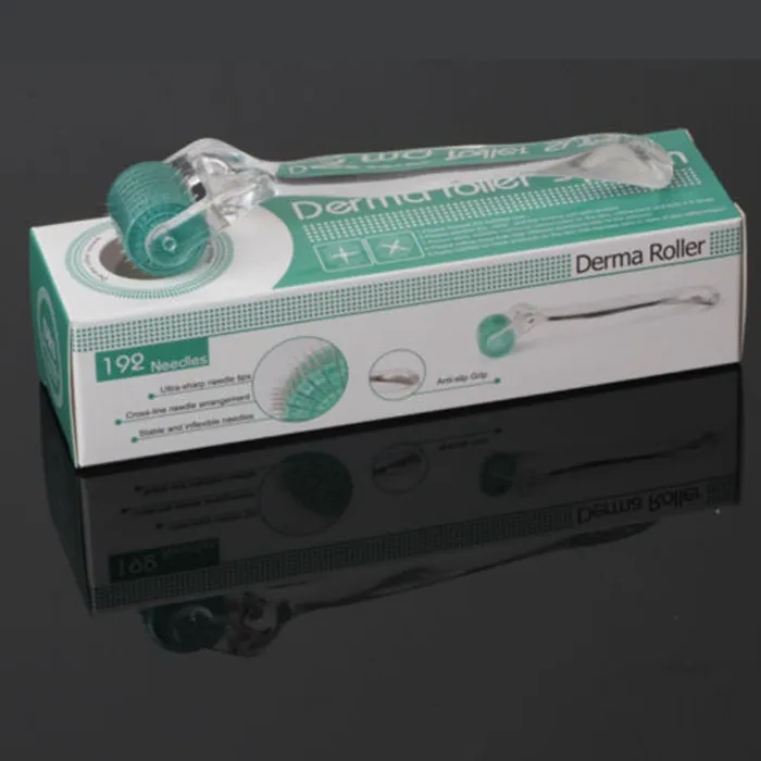 DRS Micro Naald Derma Roller voor Huidverjonging Rimpel Acne Litteken Donkere Cirkel 192 MicroNeedle