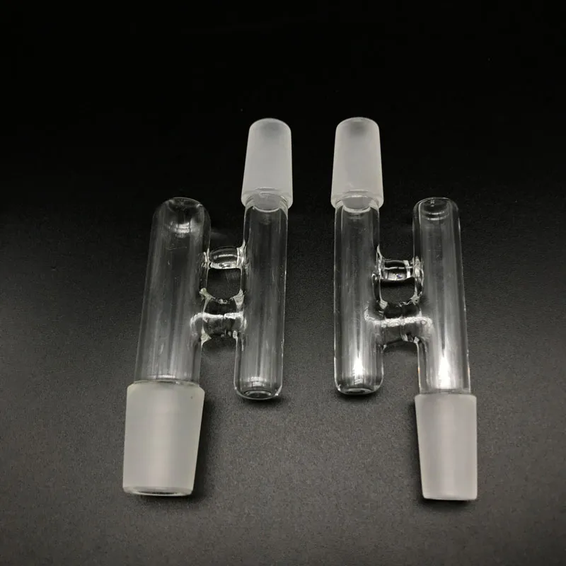 2019 Glass Reclaim Adapter Männlich/weiblich 14mm 18 -mm -Gelenkglas -Reclaimer -Adapter Aschefänger für Öl Rigs Glas Bong