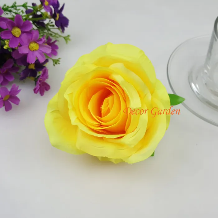 9 cm 9 cm fai da te Fagro artificiali di rosa artificiali Sfondo di fiori decorativi di seta Sfondo fai -da -te a led Wedding Wall Flower Bouqu9873049