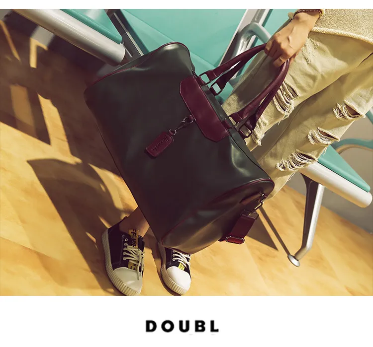 2017 erkekler kadınlar unisex seyahat çantası spor çantası, marka tasarımcı bagaj çanta büyük kapasiteli spor çanta