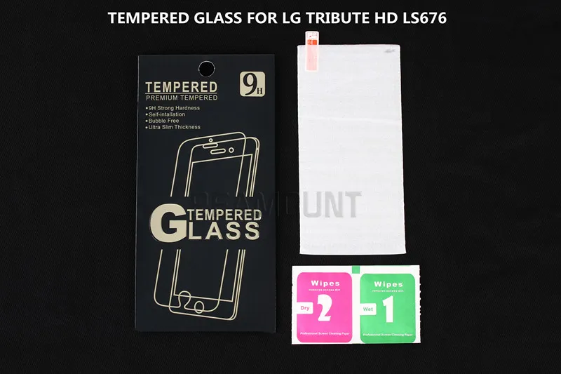 Quality Real Ultra Thin Tempered Glass Screen Protector For Samsung Galaxy NOTE 7 For LG TRIBUTE HD/LS676 Free DHL