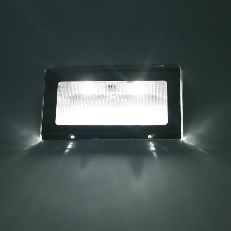 Umlight1688 lampade solari impermeabili calde luci a LED 2 LED Stari Lamp Garden Light Outdoor Landscape