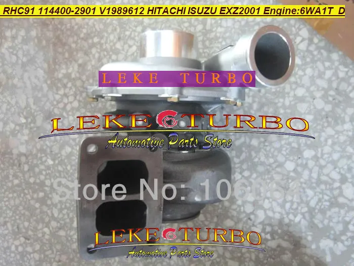 RHC91 114400-2901 V1989612 HITACHI EXZ2001 ISUZU Engine 6WA1T Diesel TURBO (3)