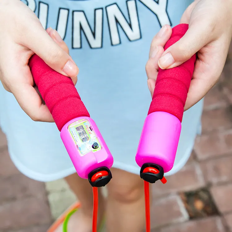 Cordes à sauter réglables, corde à sauter à grande vitesse avec compteur de calories, exercice de Fitness, gymnastique