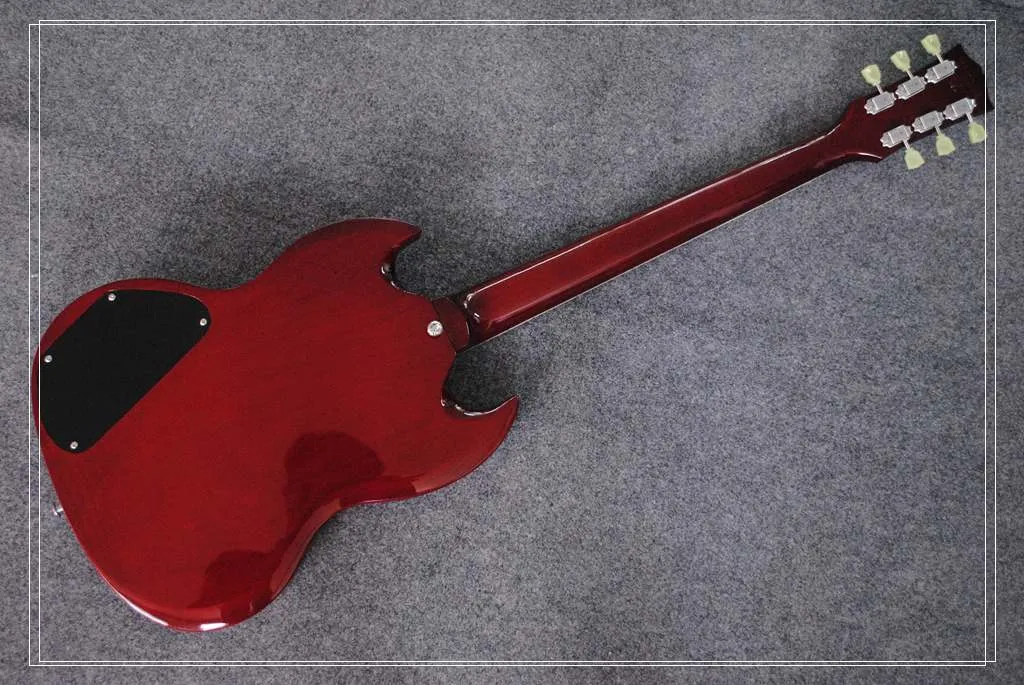 Whole SG Guitars China Factory Jazz Guitar ACDC Inlaids SG Electric Guitar3298846