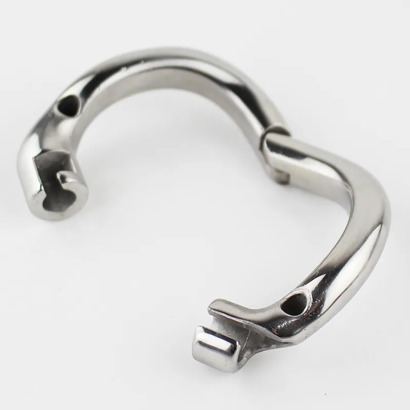 Extra Arc Chastity Base Ring geschikt voor nieuwe mannen Kuisheidsgordel in onze winkel Gebogen 4 maten kies Cock Cage Bondage Ring