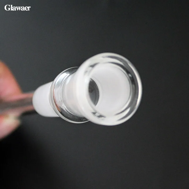 Billigt glasrör under glas Bong 14.4mm för glas Vattenrör Rökning Tillbehör Adapterskål bitar DAB RIG