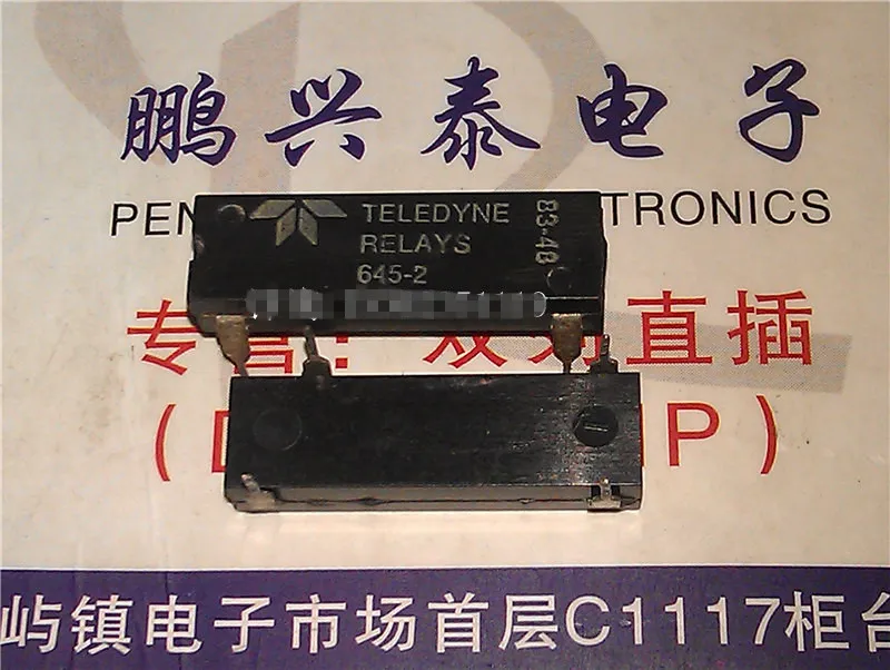 645-2 . 645-1 . 645V, TELEDYNE SOLID STATE AC RELAY OPTIQUEMENT ISOLÉ circuit intégré IC, boîtier en plastique double en ligne à 4 broches. PDIP4