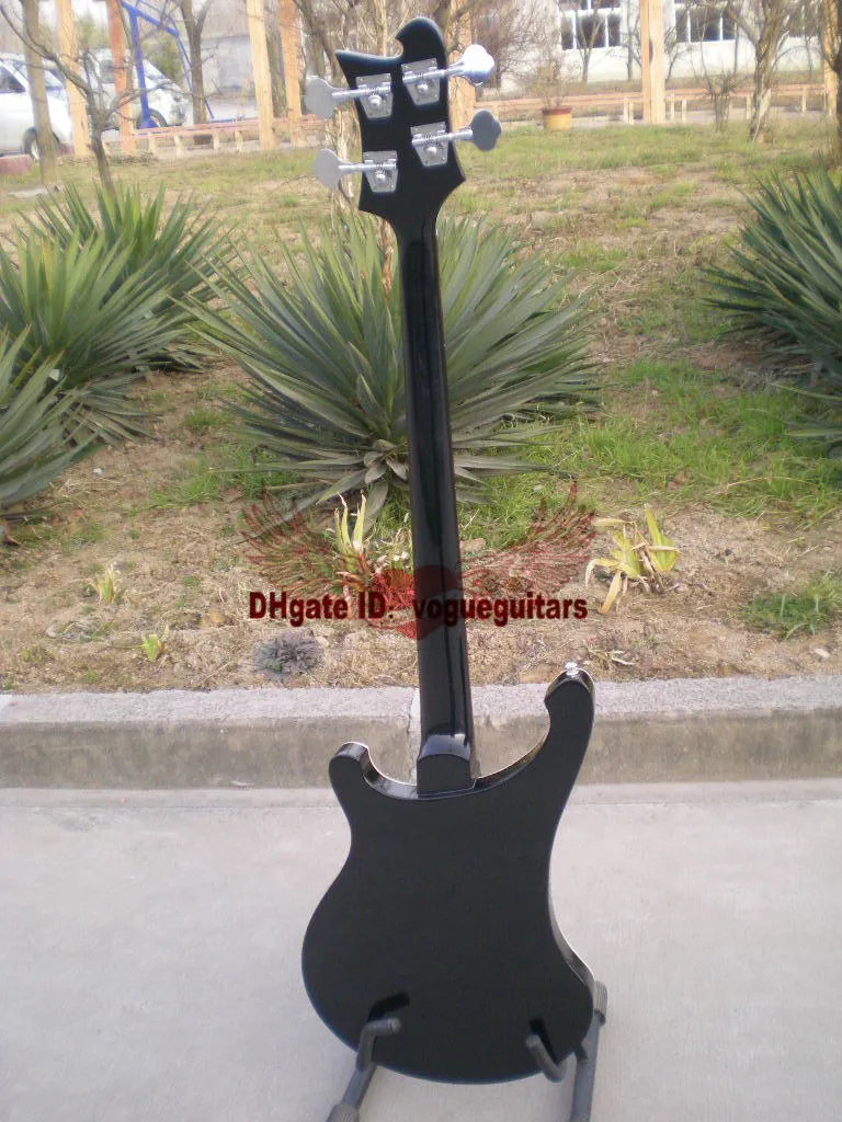 Black 4 Strings 4003 Bass Guitar OEM Musical Musical Musical