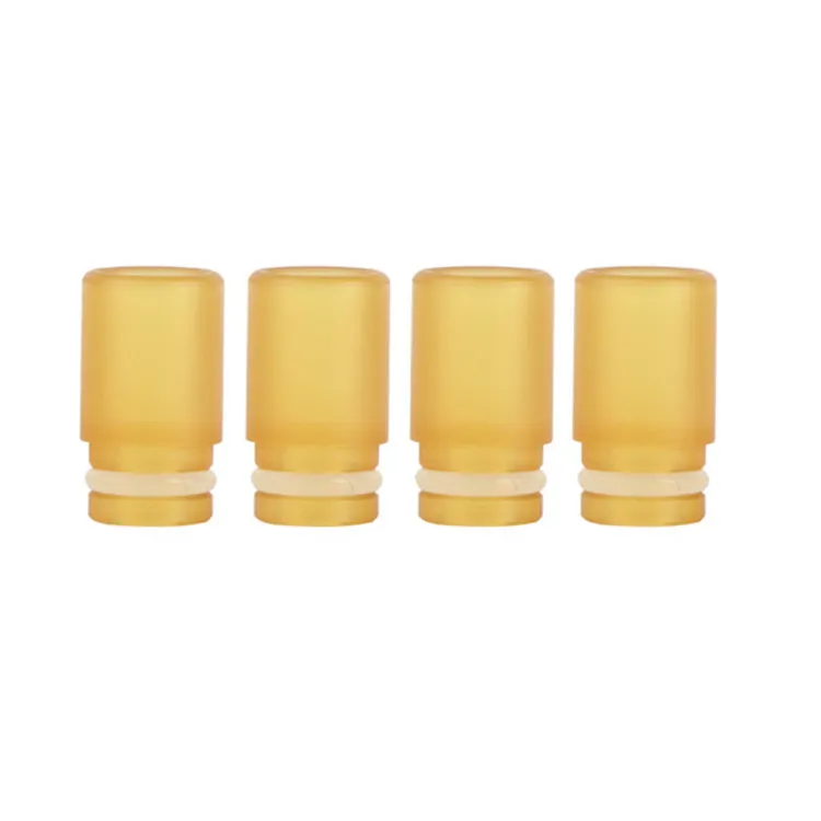 4 typer 510 dropptips PEI Material Wide Bore Drip Tip Mouthpiece Cover för 510 Thread Tank RTA RBA RDA Atomizer DHL