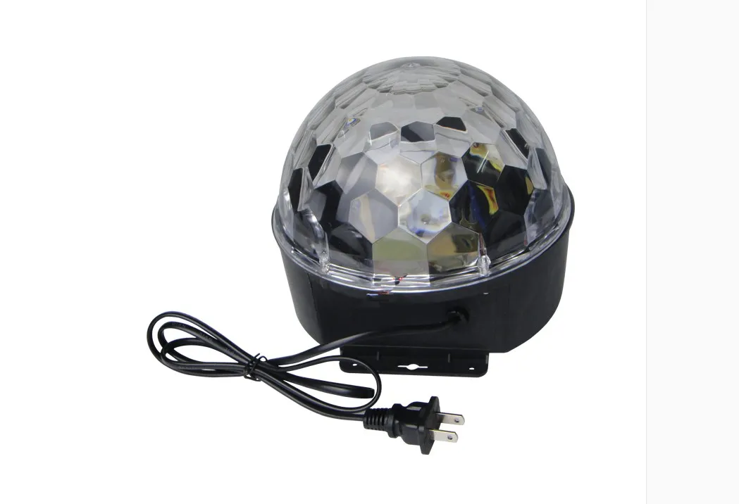 6 - 9 LED With MP3 Music Speaker Remote control Beautiful Crystal Magic Effect Ball light DMX Disco DJ Stage Lighting Play