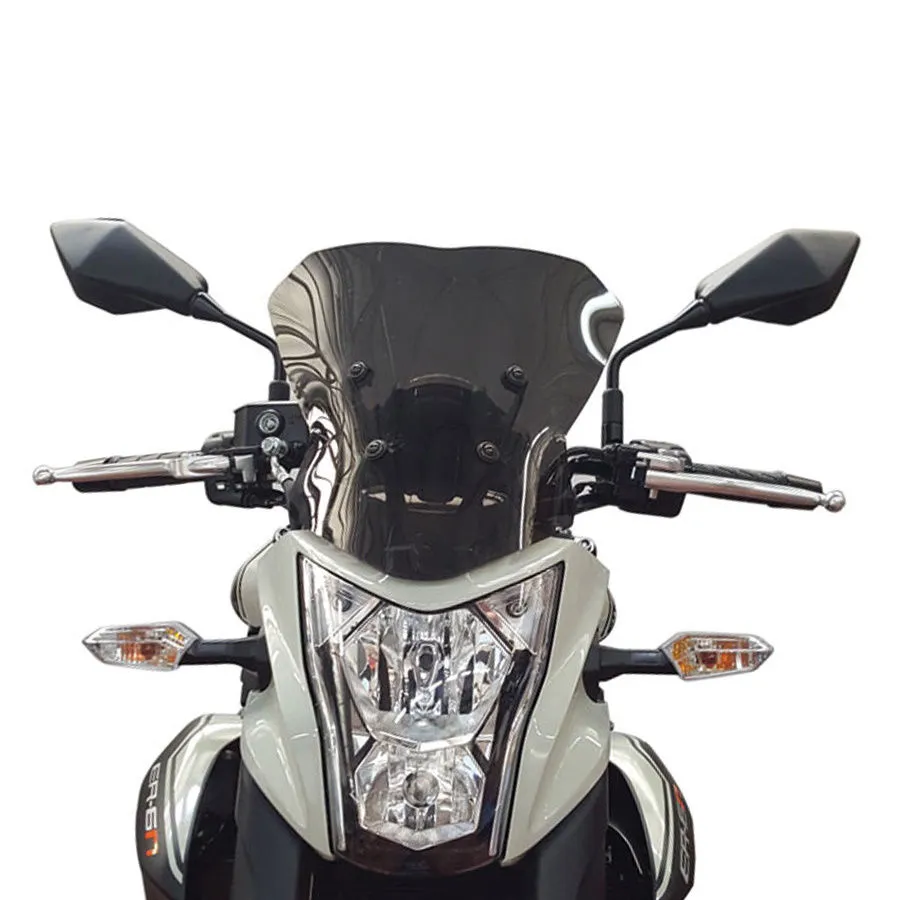Motorfiets Voorruit Voorruit Voor Kawasaki ER-6N 12 13 14 15 16 ER6N 2012 2013 2014 2015 2016 AirFlow Wind FlyScreen Deflector Protection