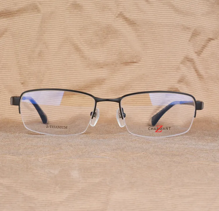 Titanium Rimless Eyeglasses for Men Lightweight Optical Frames