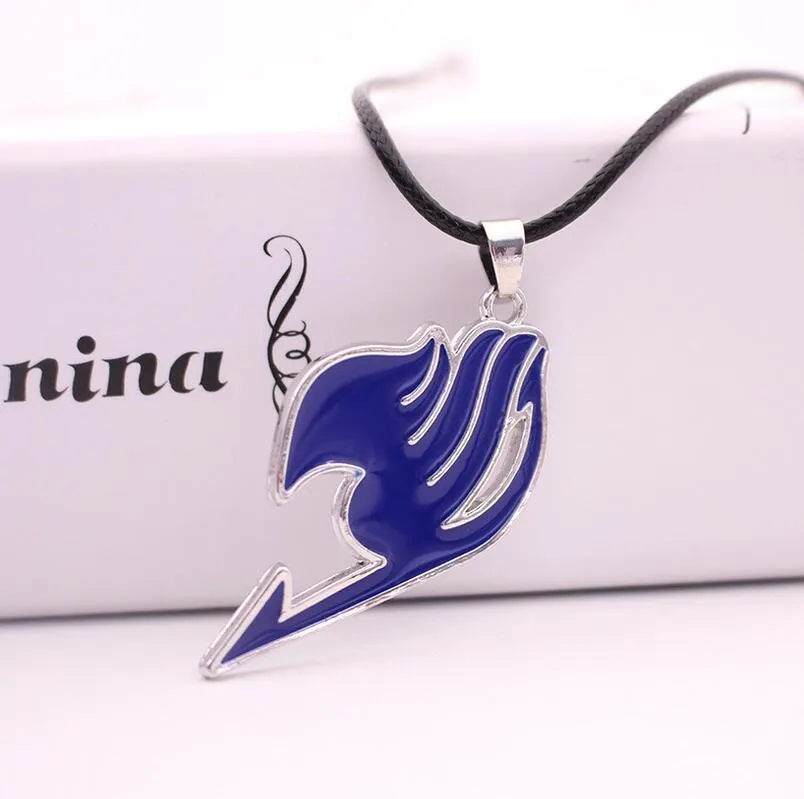 Collier en alliage de logo Fairy Tail of the Association de haute qualité WFN509 avec chaîne mélanger l'ordre de 20 pièces beaucoup